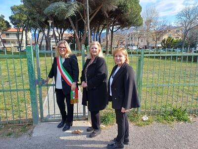 Uno spazio tutto per gli amici a quattro zampe Inaugurato il nuovo sgambatoio in via Bassagrande