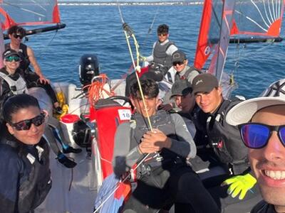 Il Club Nautico Marina di Carrara ospita la vela d'eccellenza I migliori equipaggi italiani della "Classe 29er" in gara per la Quarta Nazionale del Circuito