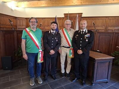 Il maresciallo Antonio Palazzo lascia il comando della stazione dei carabinieri di Licciana Nardi