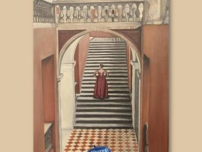C'è una donna che ferma il tempo: è "La Donna in Rosso" di Gabriella Lorenzoni Concorso "La Tavolozza" a Massa3