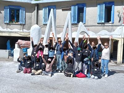 Progetto "Battito dello Stelvio": la scultura sarà installata a metà giugno al Passo dello Stelvio, a compimento delle celebrazioni per il bicentenario della strada dello Stelvio