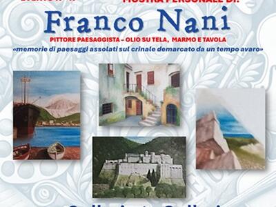 Franco Nani espone a “La Galleria in Galleria”: un viaggio artistico tra mare, montagne e marmo