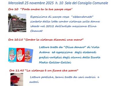 "Contro la violenza diamoci una mano": gli eventi per il 25 novembre della Pro Loco di Casola in Lunigiana
