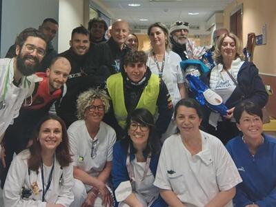 Tanti doni alla pediatria dell'spedale delle Apuane: il ringraziamento dello staff del reparto