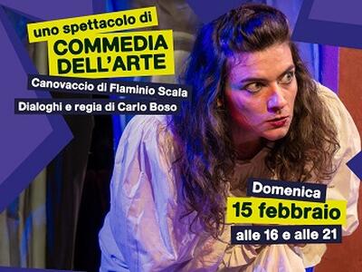 "La pazzia di Isabella" della Compagnia Dinamo Theatre domenica 15 febbraio a SpazioAlber1ca, nella sede del S. Giacomo