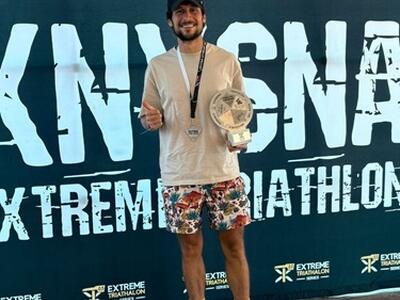 Dalla radiologia interventistica dell'ospedale "Apuane" di Massa agli "Ironmen" estremi, la sfida di Manuele Drovandi