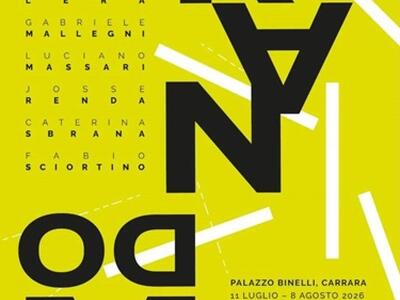 Random, ultimi giorni della mostra a Palazzo Binelli di Carrara