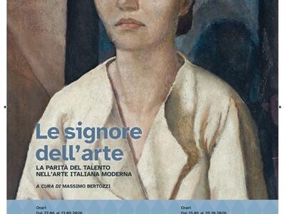 Palazzo Cucchiari a Carrara: ancora tre settimane per ammirare la mostra "Le signore dell’arte. La parità del talento nell’arte italiana moderna"