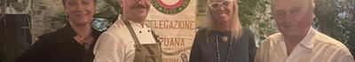 Sapori d’autunno esaltati nella cena conviviale della Delegazione Apuana di Accademia Italiana della Cucina al Cortiletto Bistrot di Massa