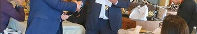 Lions Club Luni: passaggio della Campana Lanfranco Sanna succede a Roberto Galli