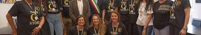 Il Volley Ameglia Project femminile promosso in serie D: la premiazione in comune