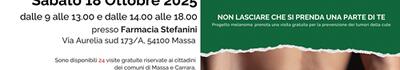 Fondazione Ant- Prevenzione del melanoma: due giornate di visita graturita a Massa e a Montignoso