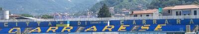Progetto adeguamento dello stadio dei Marmi: la Carrarese ringrazia il comune, la Genignani e Vanelli e la Giulio Faggioni scarl