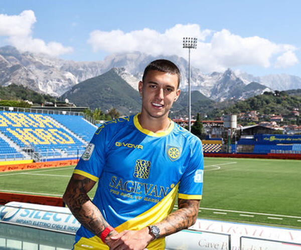 Un nuovo acquisto per la Carrarese: ufficiale Tommaso Macchioni dal Sassuolo in prestito
