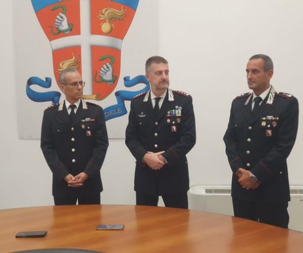 Il Comando Provinciale dei Carabinieri di Massa Carrara volta pagina: presentati alla stampa i nuovi ufficiali