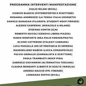 Interventi manifestazione