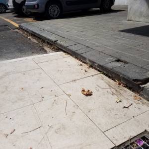 griglie tappate dal rialzo pavimentazione