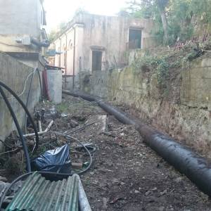 Pulitura per inizio lavori 2