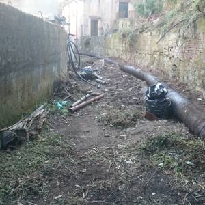 Pulitura per inizio lavori