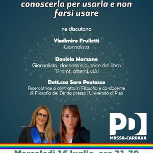 Intelligenza artificiale 16 luglio ore 21.30