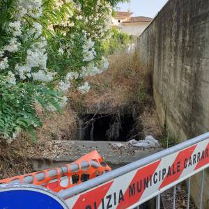 foto canale tombato via pascoli
