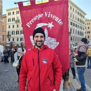 Repertorio - Fabio Furia presidente Associazione Presepe Vivente Equi al Presepe Vivente di Roma