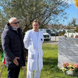 20022026 Carlo Manfredi - presidente OMCeO - Simone Fusaro - direttore medicina Interna OA