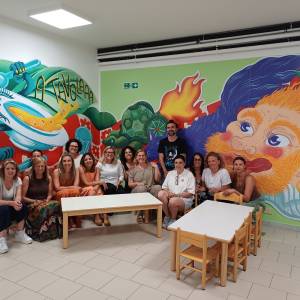 Inaugurazione Cuccioli con educatrici