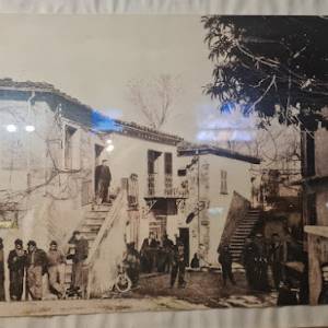 Antica foto del borgo di Barbarasco